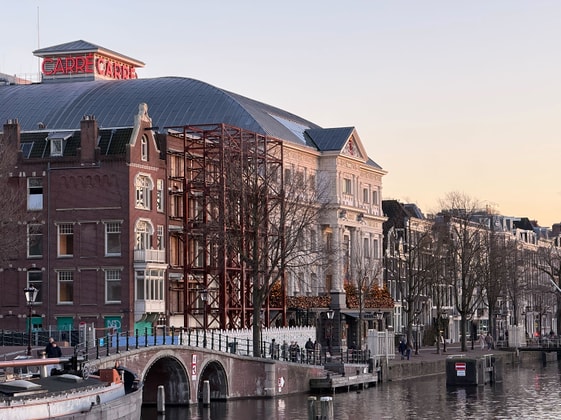 Parking near Koninklijk Theater Carré, Amsterdam