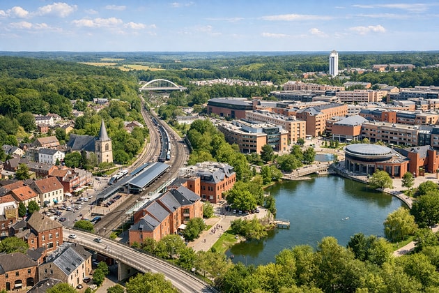 Parking à Ottignies-Louvain-la-Neuve